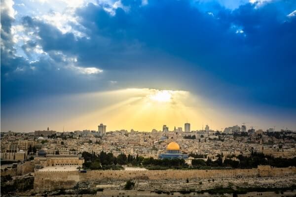 Imagem da Mesquita de Al-Aqsa em Jerusalém